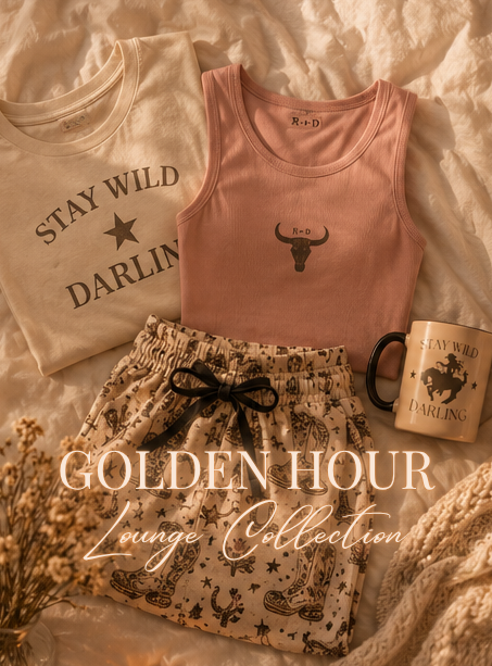 Golden Hour Lounge Wear 🤠