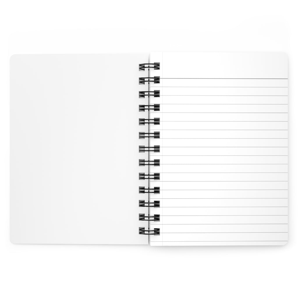 Cork-Cover Spiral Journal — "Uncensored Wild Thoughts" Overthinking Notebook