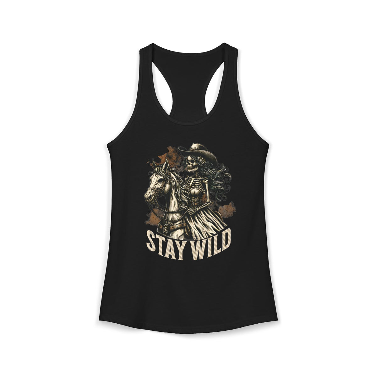 Women's Ideal Racerback Tank - Stay Wild