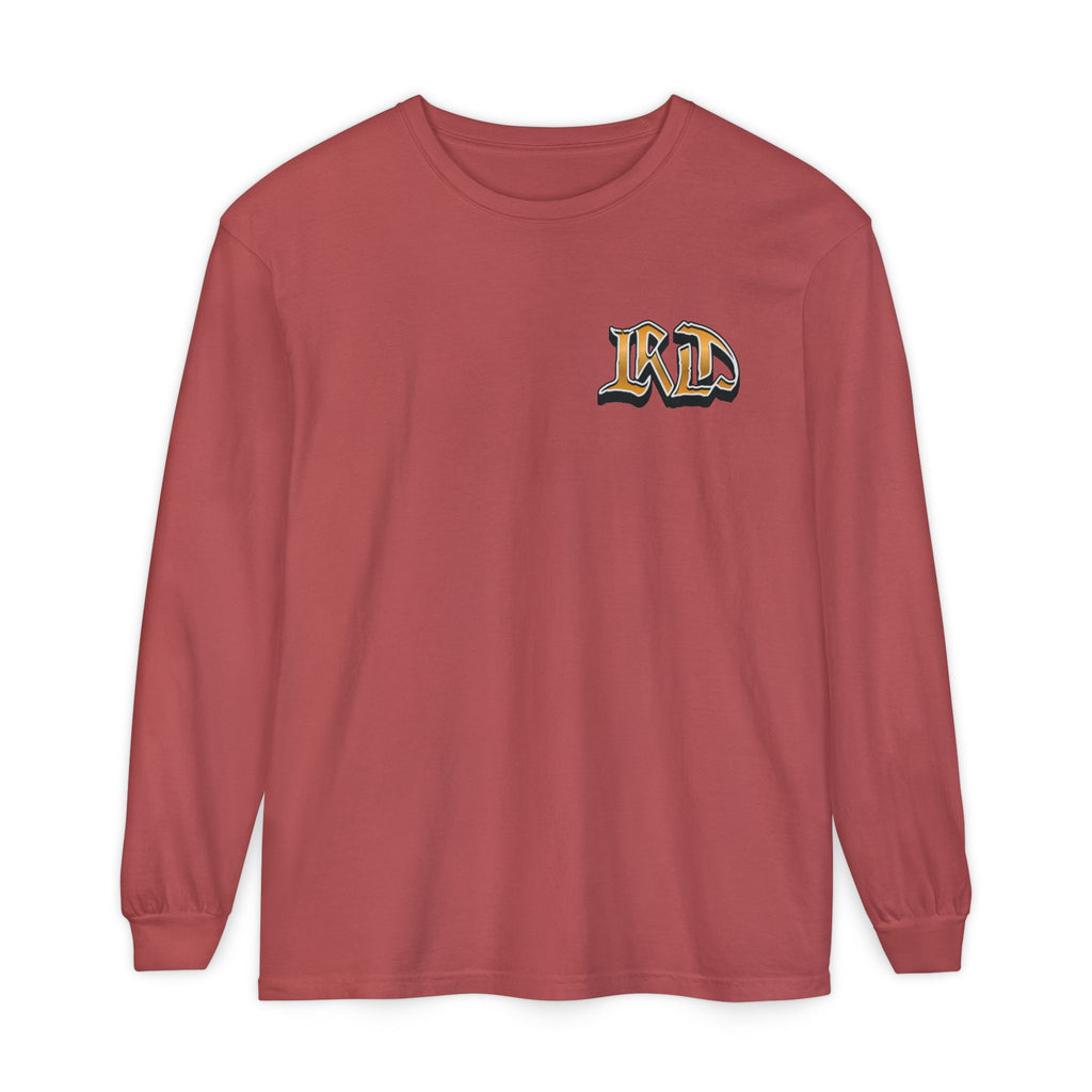 Reckless Darling Long Sleeve Shirt — Skull & Sunflower Graphic