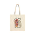 Tote Bag — 'Half Holy' Floral Ribcage Reusable Cotton Tote
