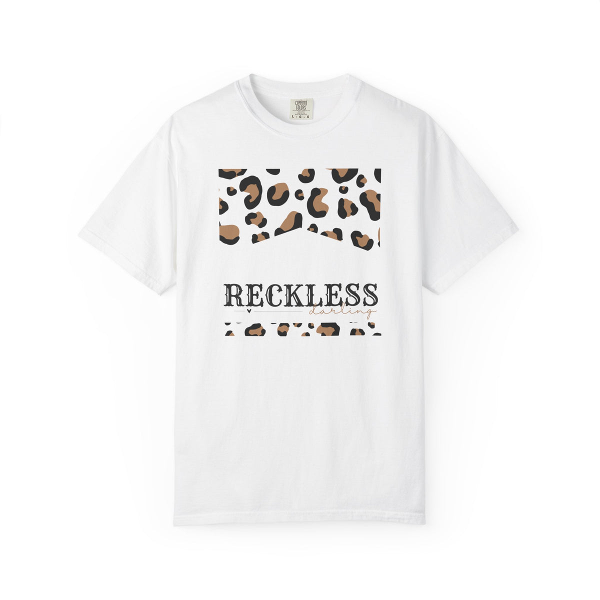 Reckless Darling Leopard Print T-Shirt