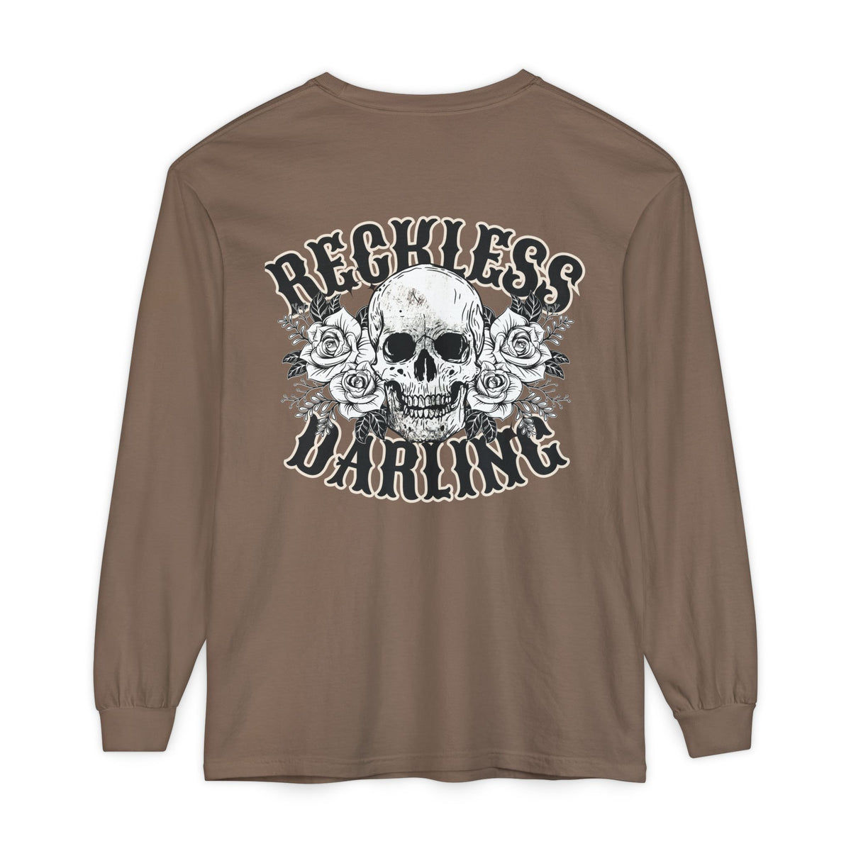 Reckless Darling Skull Long Sleeve Tee