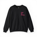 Pretty Bad Influence Embroidered Sweatshirt | Black