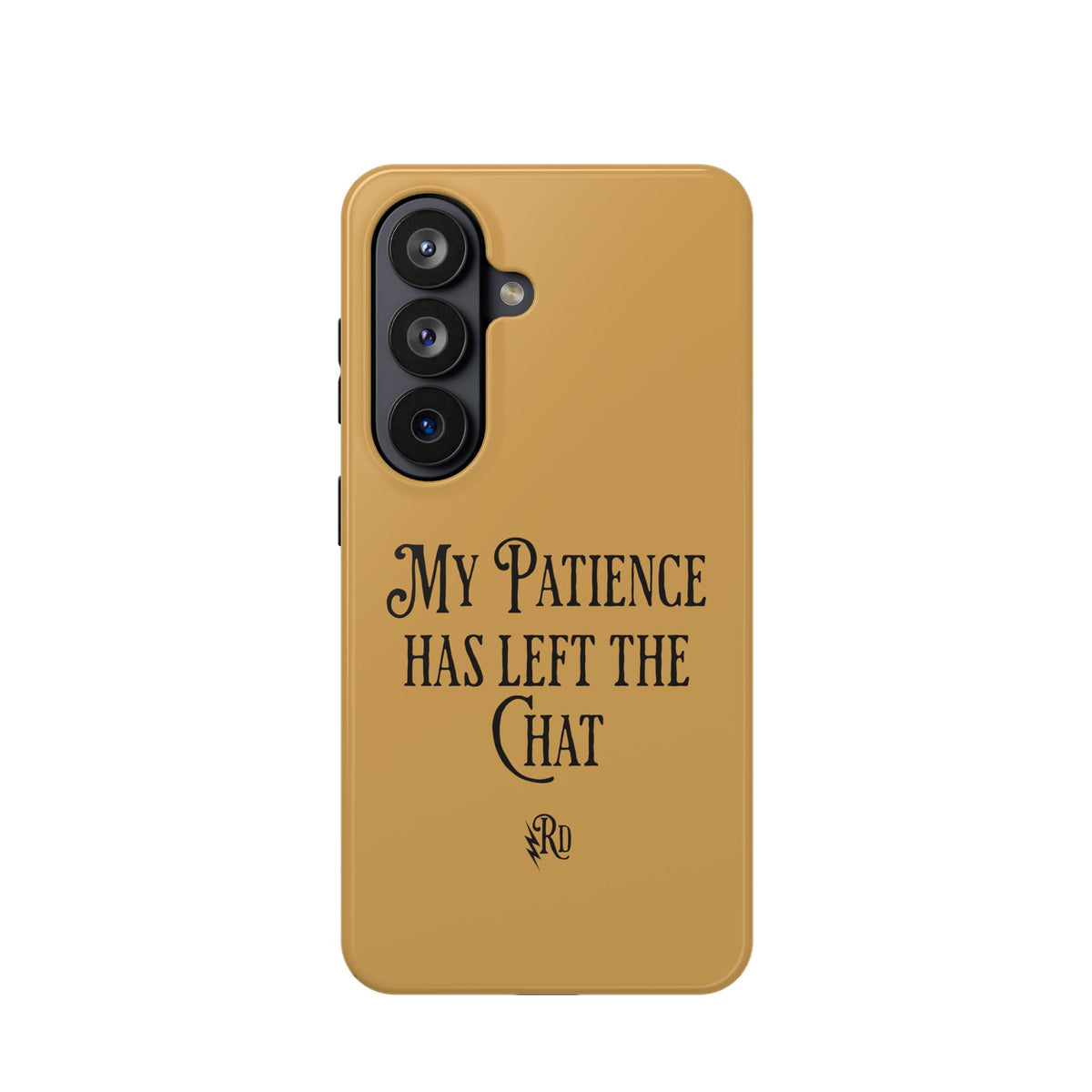 Phone Case — "My Patience Has Left the Chat" Impact-Resistant Magnetic Case