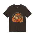 Autumn Leaves and Zero Fucks Hedgehog Fall T-Shirt