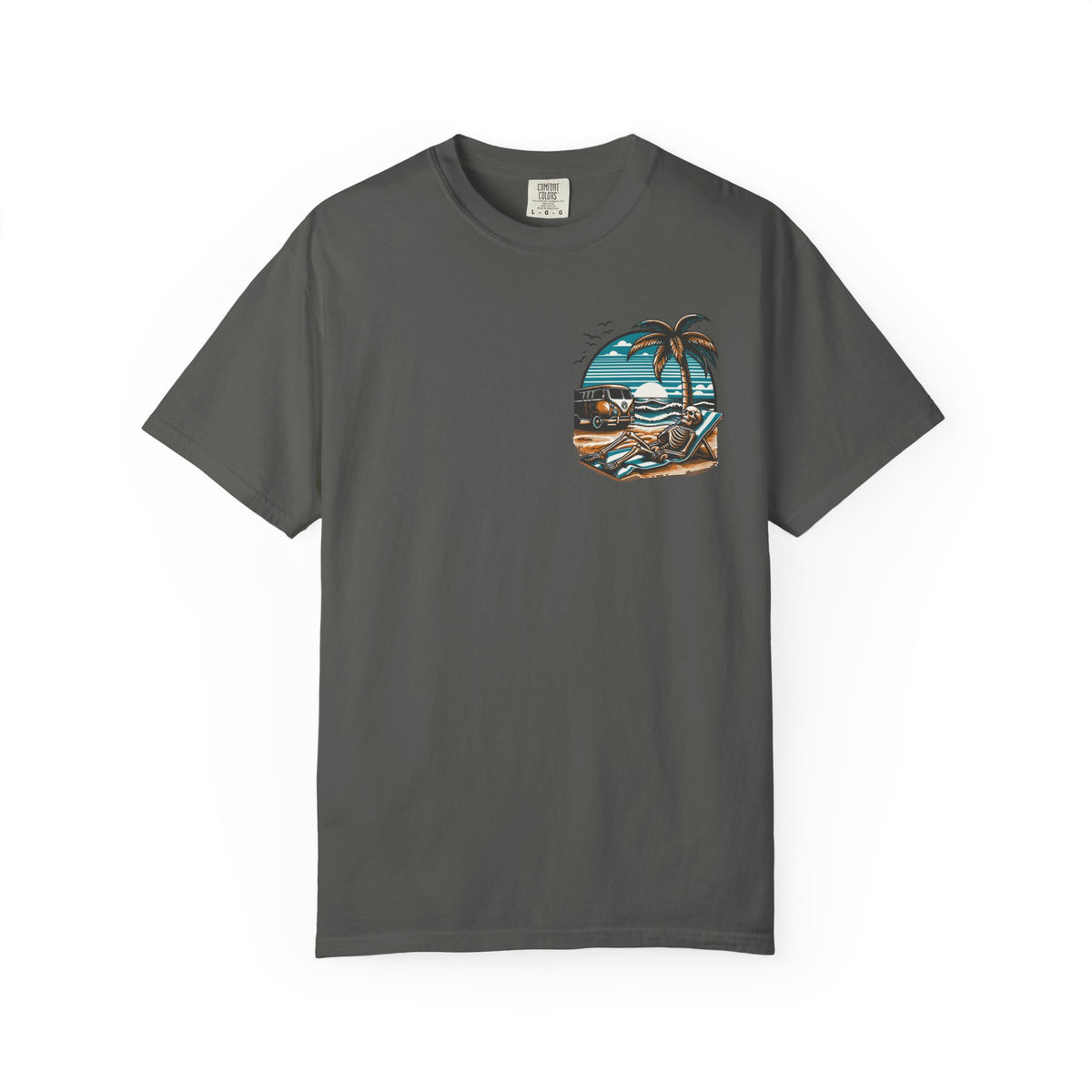 Graphic T-Shirt — "Reckless Darling: Tan Lines, Thick Thighs & Bad Decisions" Beach Van Design