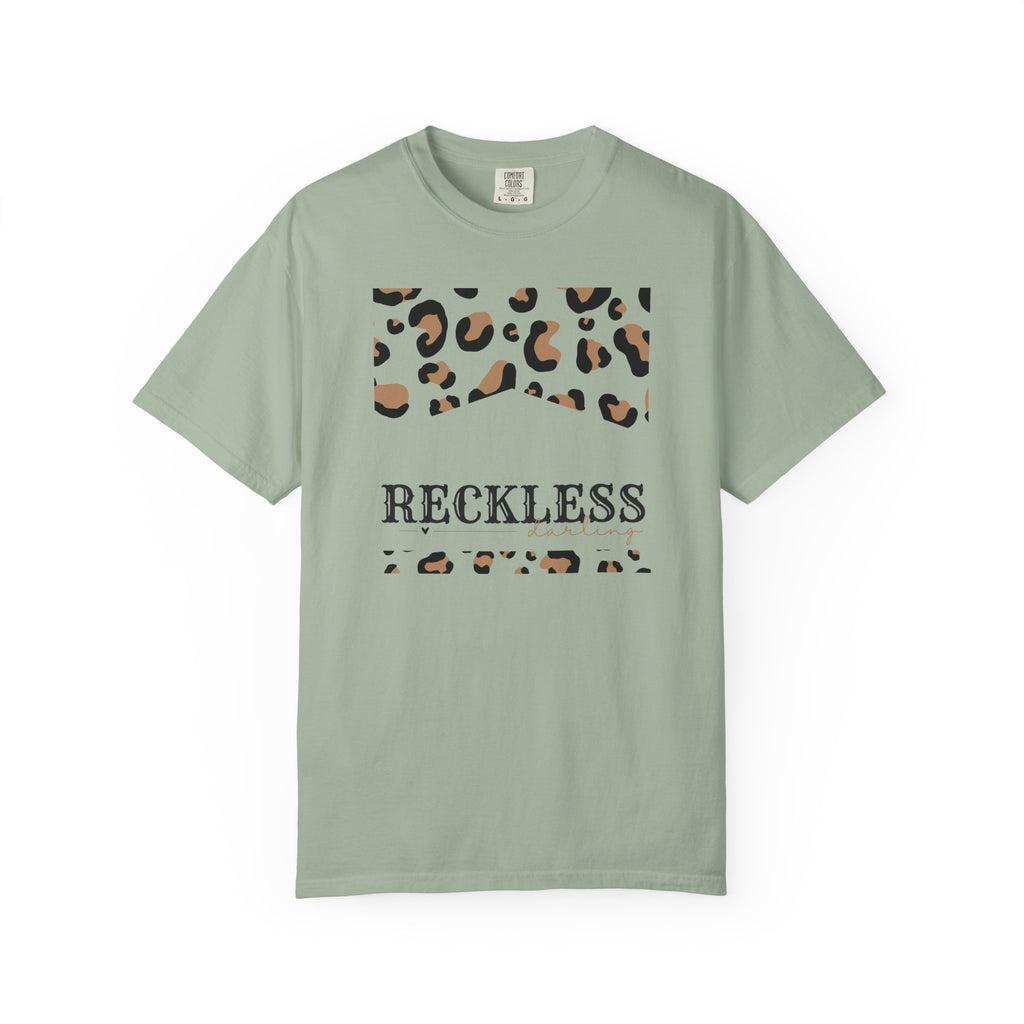 Reckless Darling Leopard Print T-Shirt