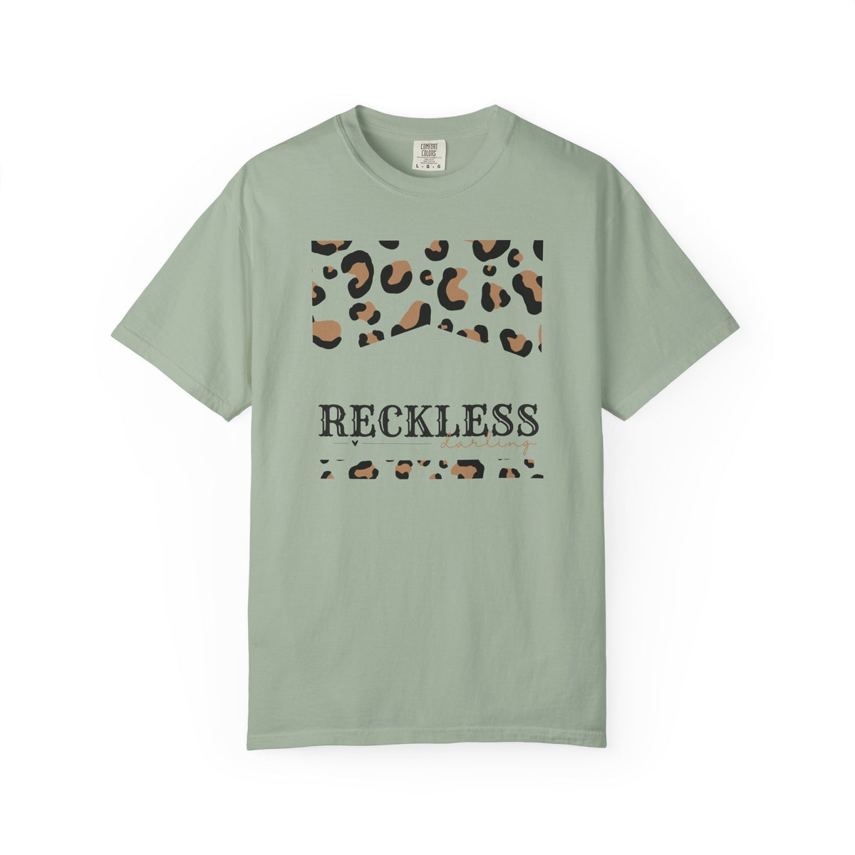Reckless Darling Leopard Print T-Shirt