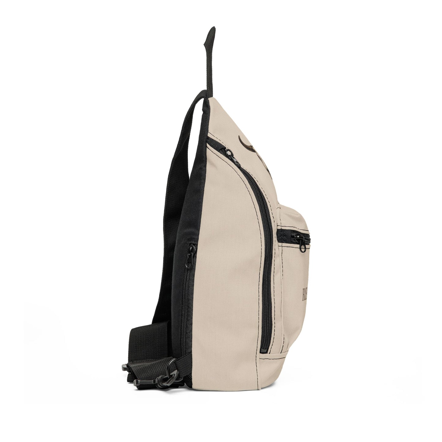 🌾 Stay Reckless Sling Bag – Western Skull Crossbody Bag