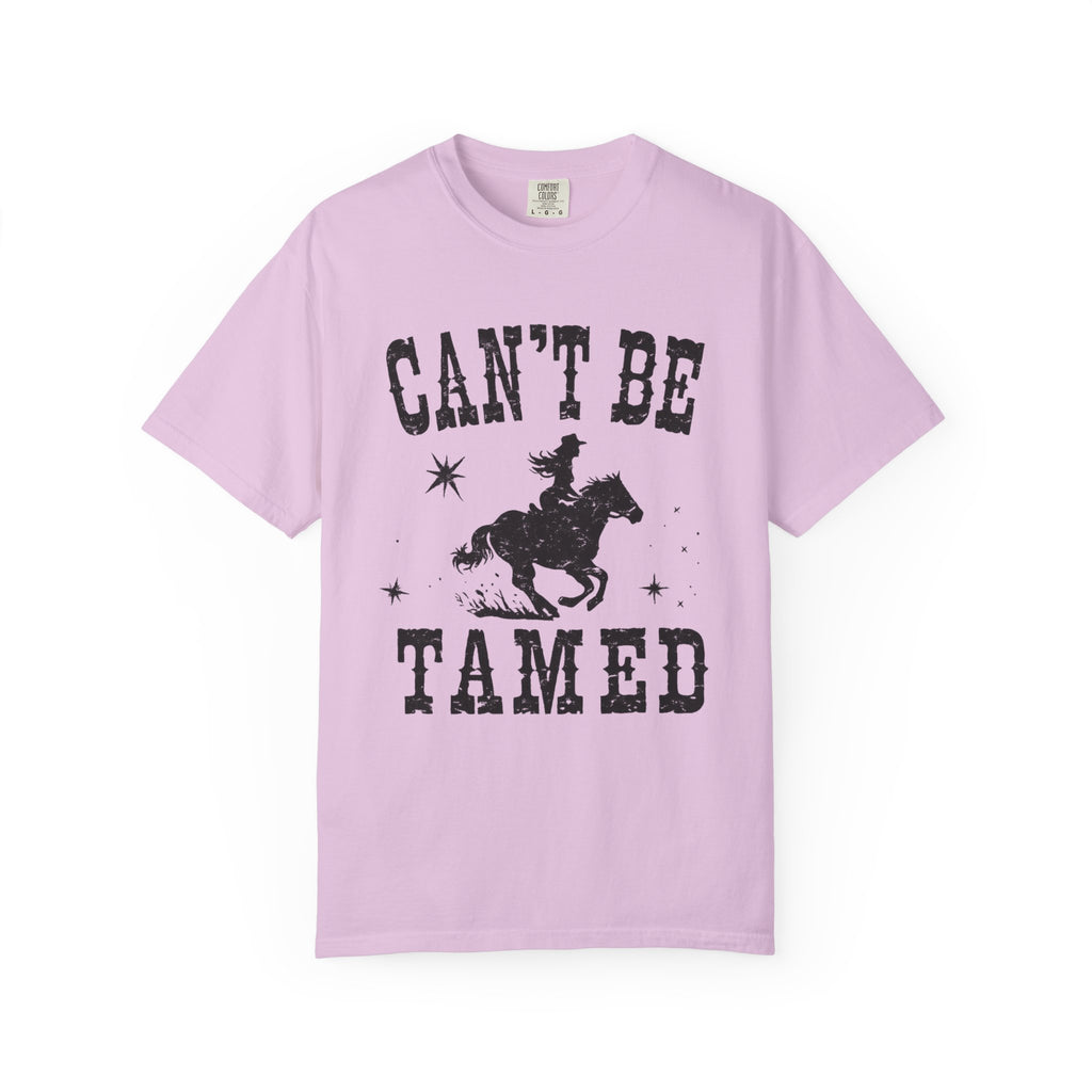 Can’t Be Tamed Western T-Shirt — Cowboy Horse Graphic Tee