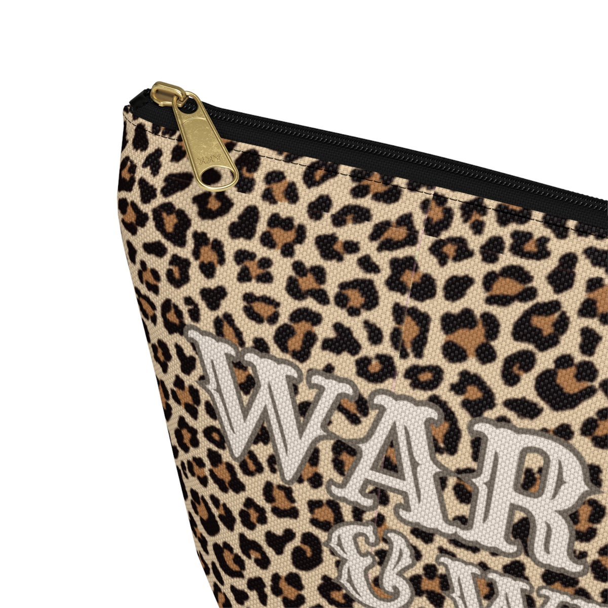 Leopard ‘War Paint & Whiskey’ Accessory Pouch