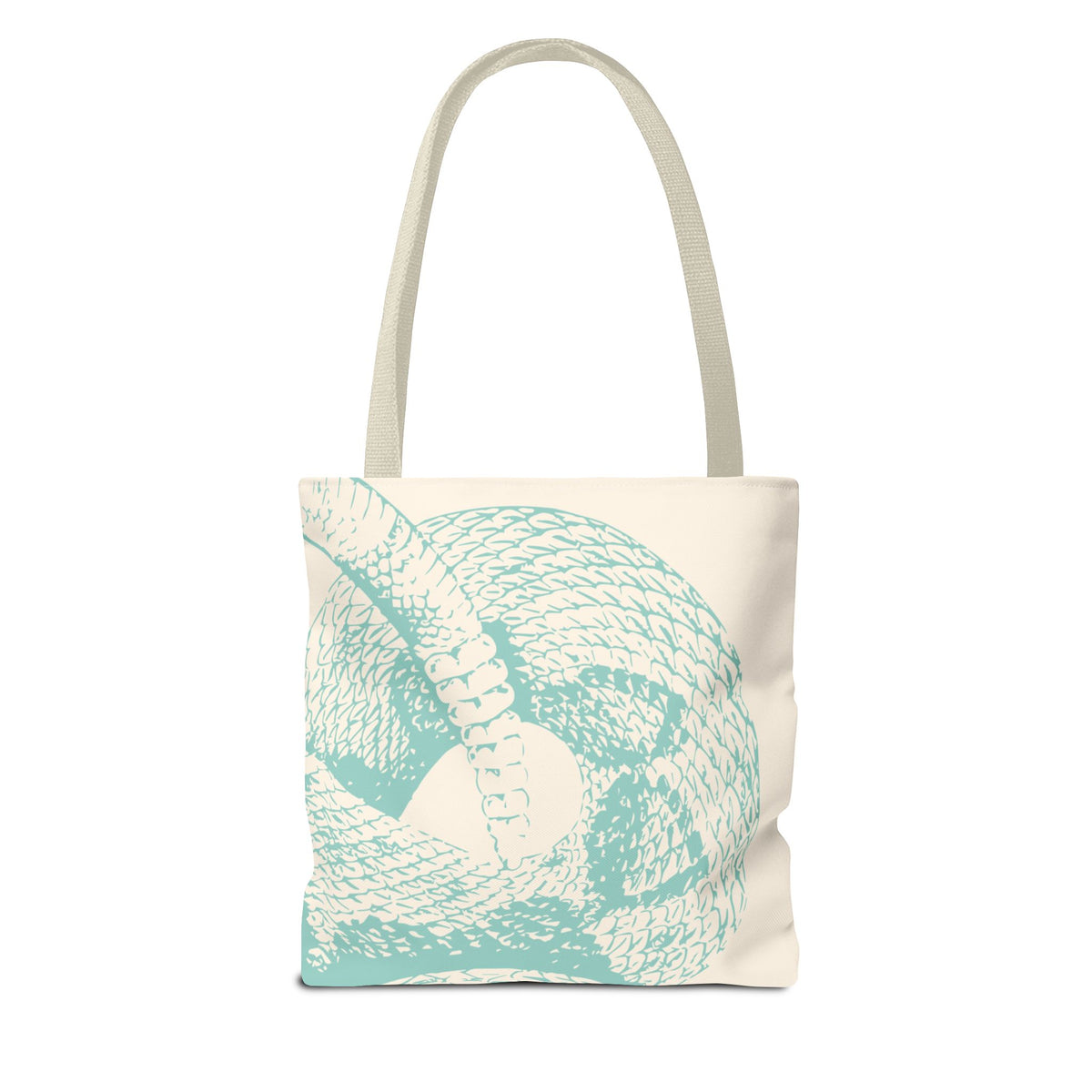 Tote Bag — "Full of Shit I Don't Need" Vintage Snake Graphic Tote