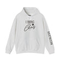 Chaos Hoodie - "I Bring The Chaos" Graphic Hooded Sweatshirt with Sleeve Text