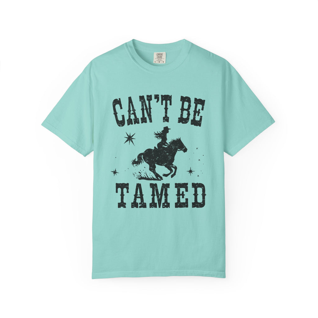 Can’t Be Tamed Western T-Shirt — Cowboy Horse Graphic Tee