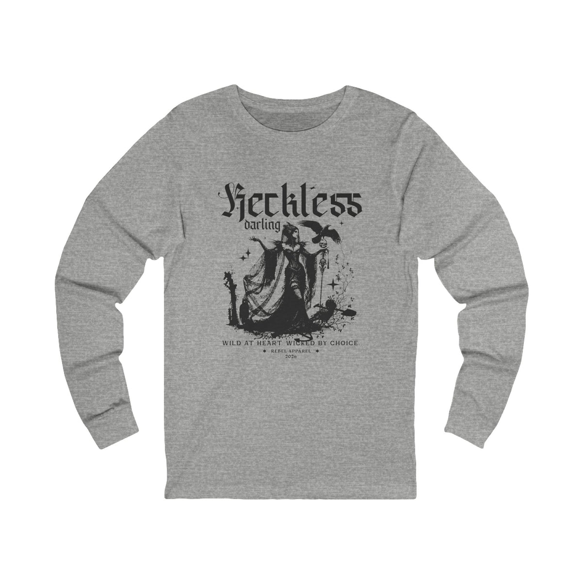 Reckless Darling Gothic Long Sleeve Tee