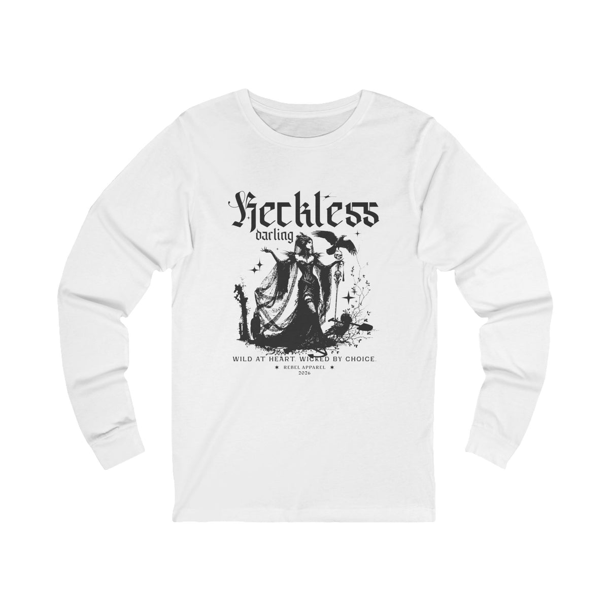 Reckless Darling Gothic Long Sleeve Tee