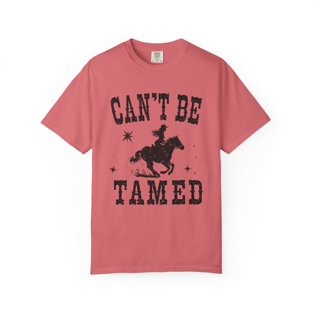 Can’t Be Tamed Western T-Shirt — Cowboy Horse Graphic Tee