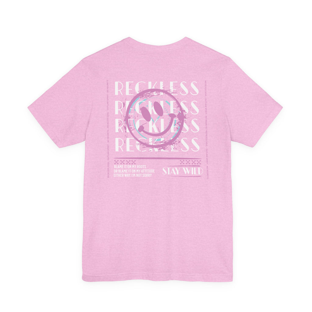 Reckless Graphic Tee — 'Stay Wild' Retro Skate-Inspired T-Shirt