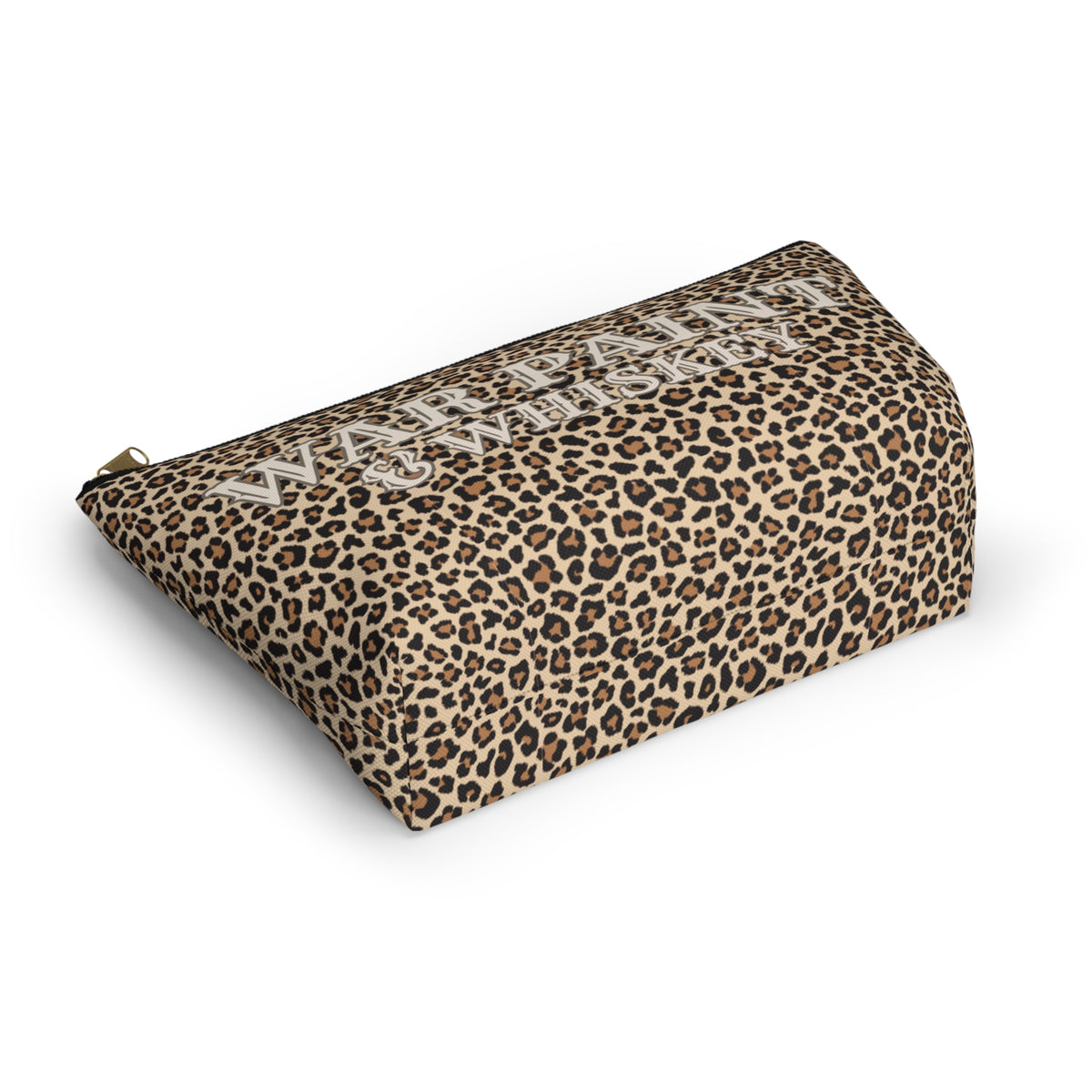 Leopard ‘War Paint & Whiskey’ Accessory Pouch