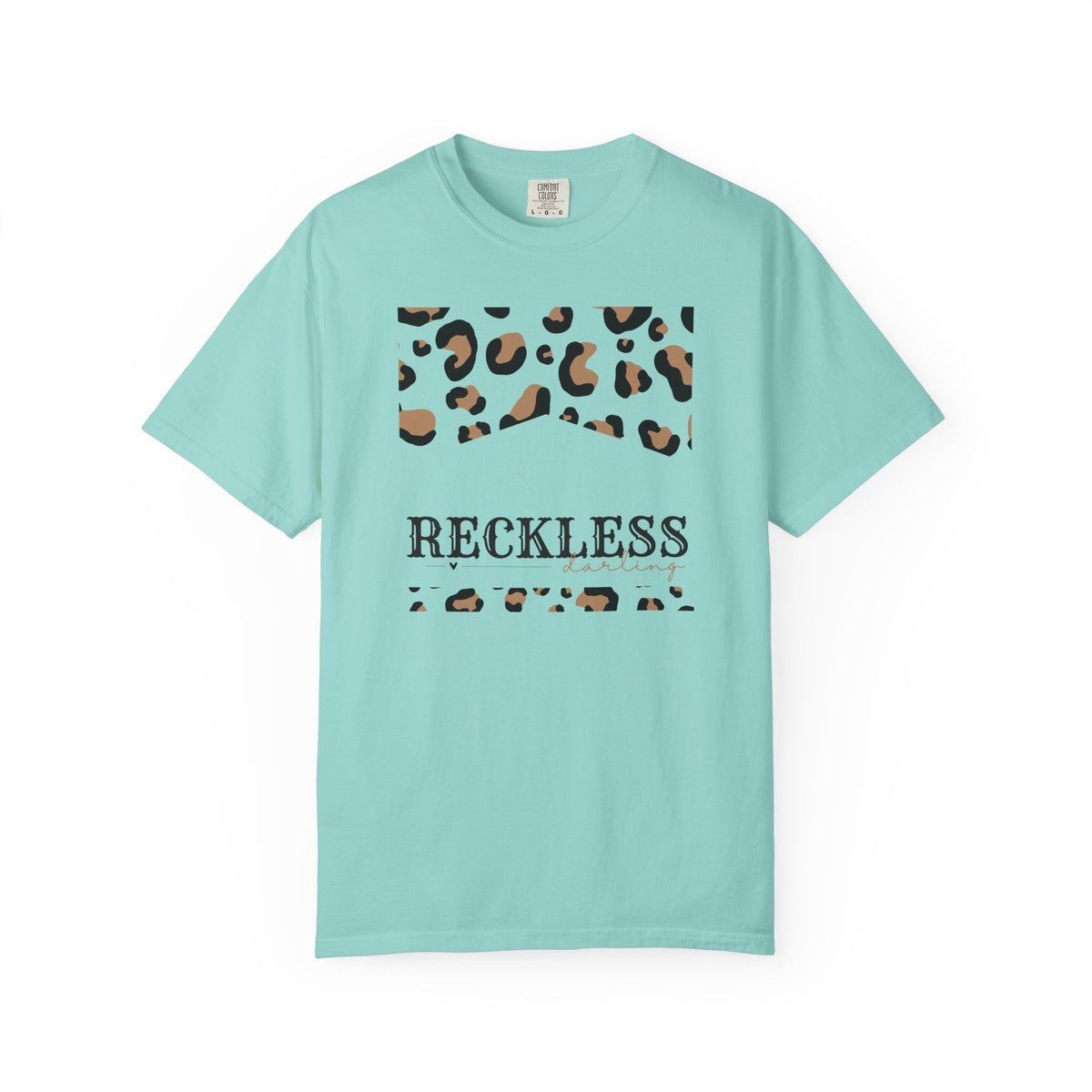 Reckless Darling Leopard Print T-Shirt