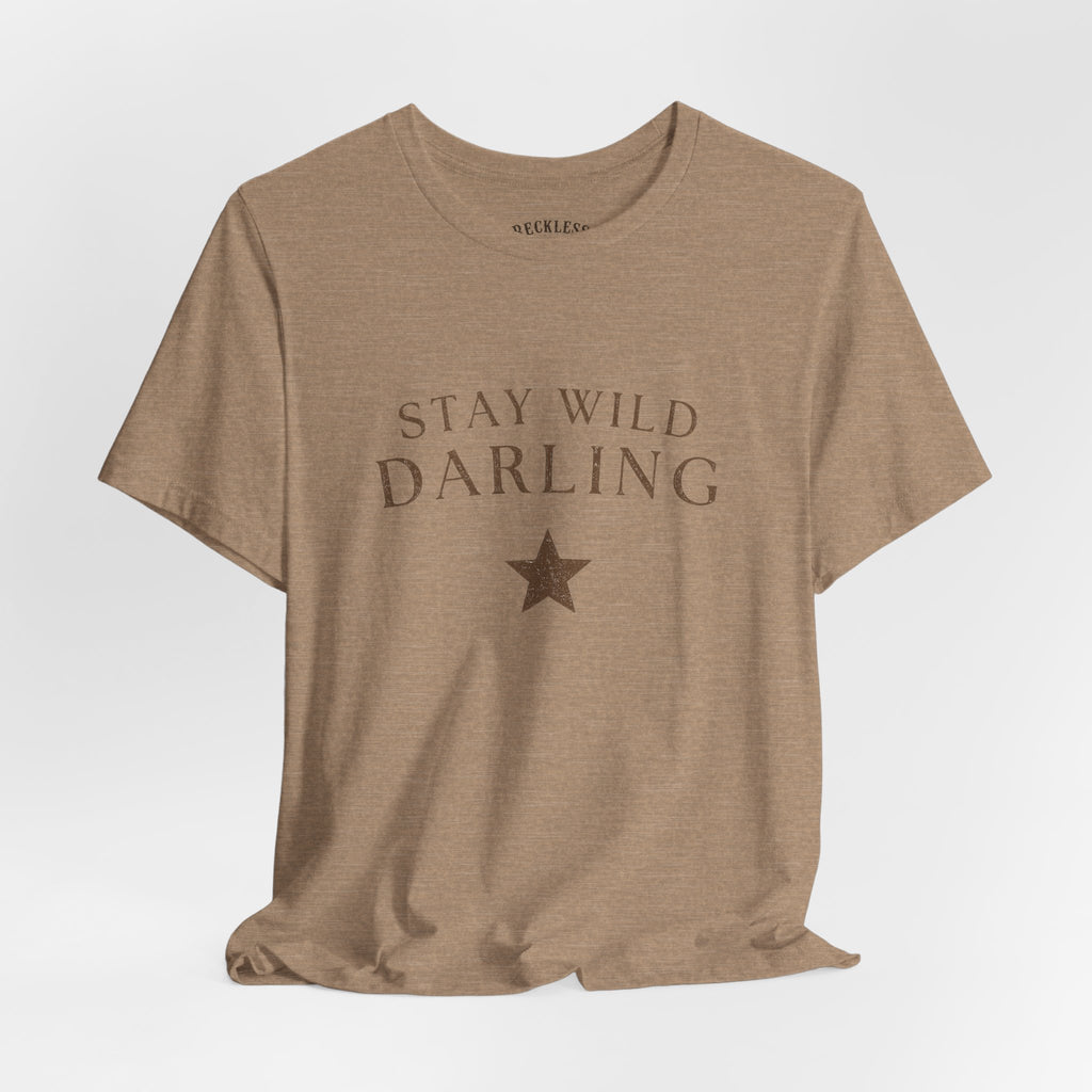 Stay Wild Darling Tee — Vintage Star Graphic T‑Shirt