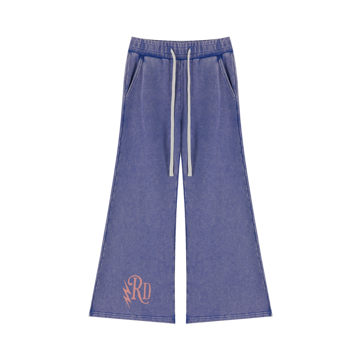 Reckless Darling Signature Mineral Wash Flared Leg Sweatpants