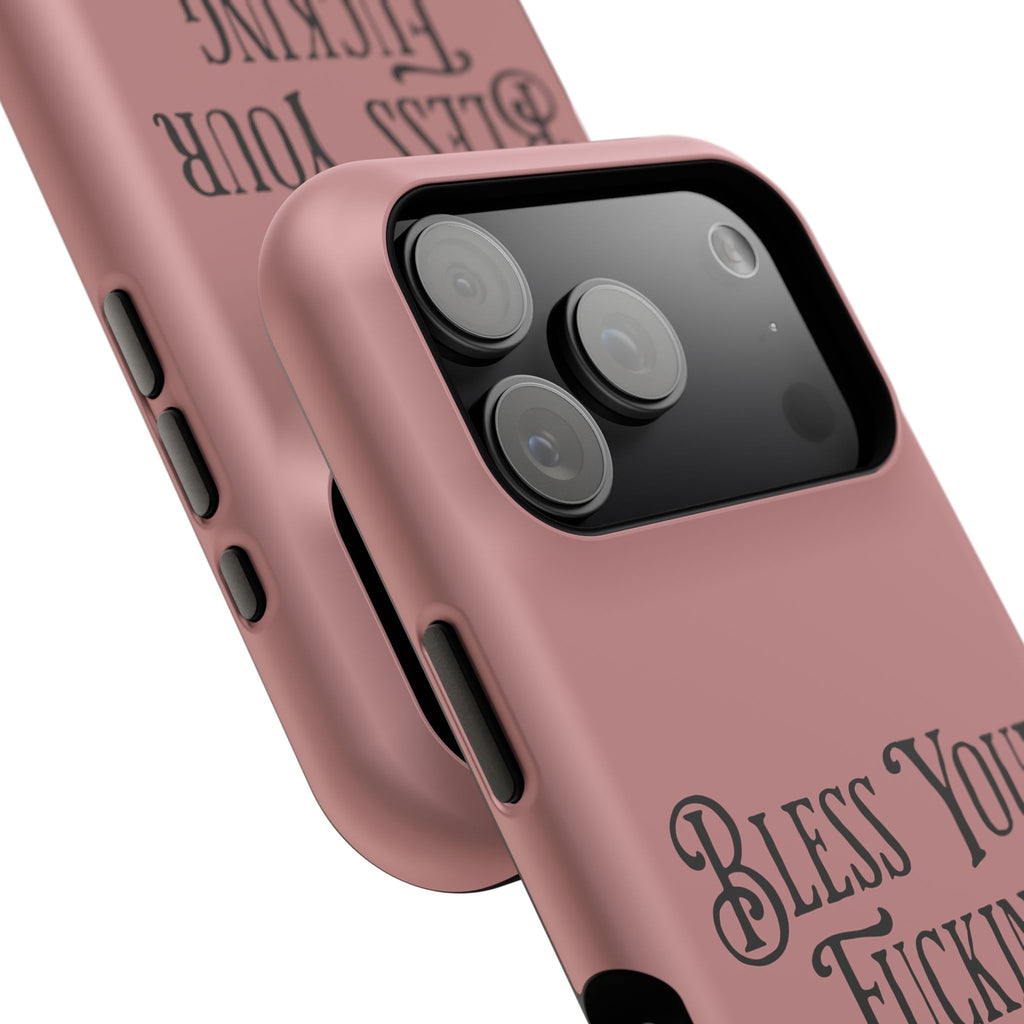 Phone Case — "Bless Your F*cking Heart" Magnetic Impact-Resistant Protective Cover