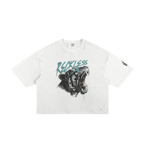 Classic Frayed Boxy Tee