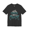 Southern Fried Chaos Tee — Graphic Black Short Sleeve Shirt