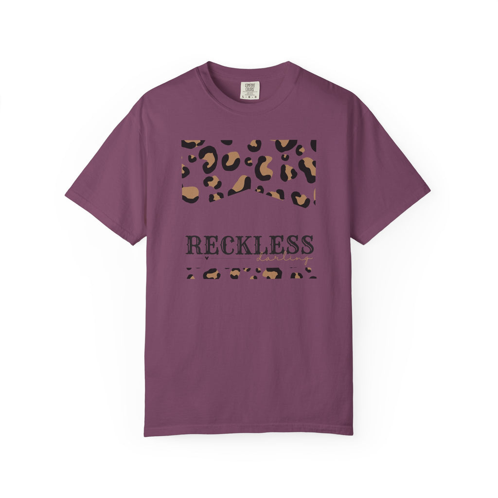 Reckless Darling Leopard Print T-Shirt