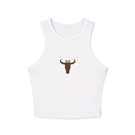 🌾 Reckless Darling Women's Ribbed Racer Tank