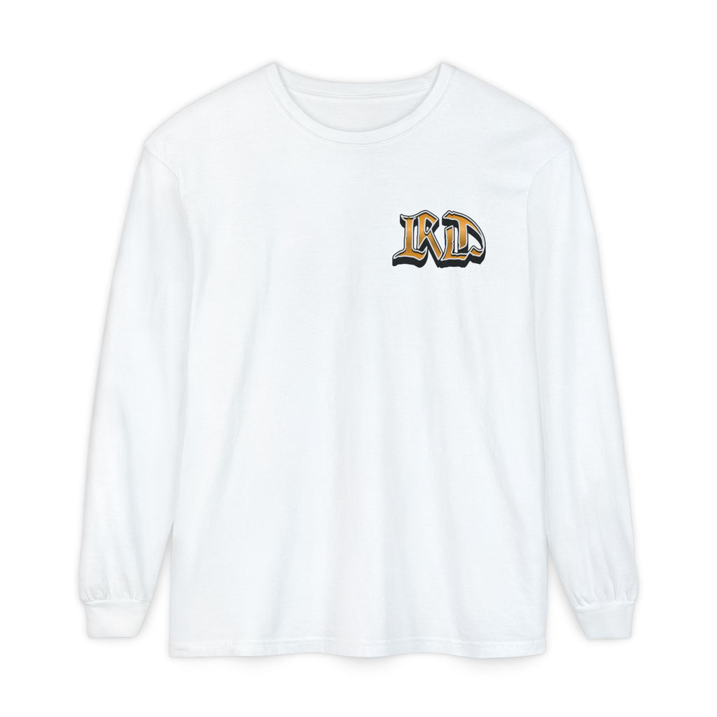 Reckless Darling Long Sleeve Shirt — Skull & Sunflower Graphic