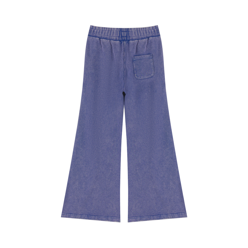 Reckless Darling Signature Mineral Wash Flared Leg Sweatpants