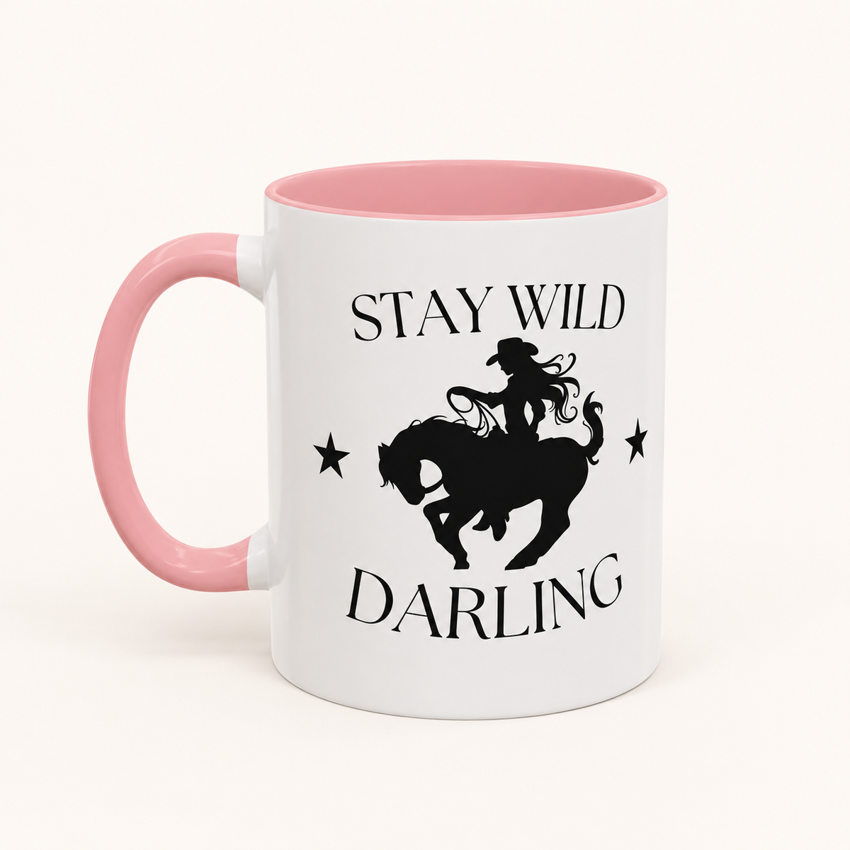 Wild Longhorn Coffee Mug — Rustic Rodeo Accent Mug (11/15 oz)