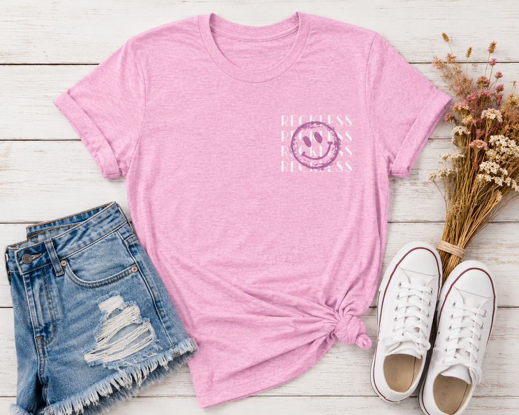 Reckless Graphic Tee — 'Stay Wild' Retro Skate-Inspired T-Shirt