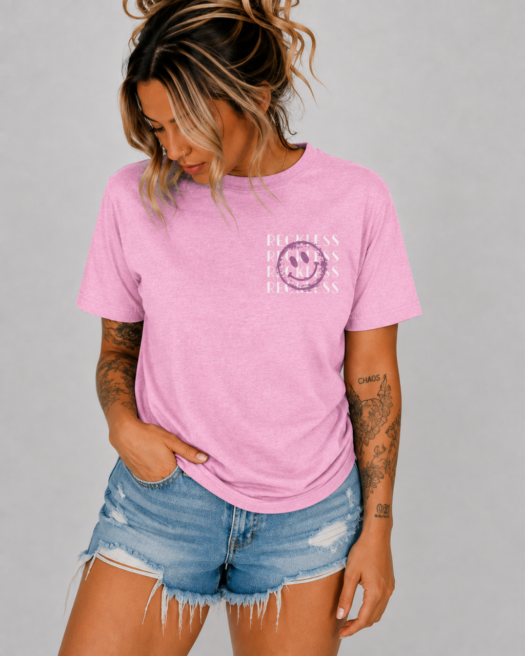 Reckless Graphic Tee — 'Stay Wild' Retro Skate-Inspired T-Shirt