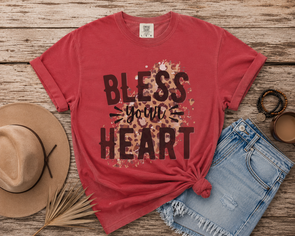 Bless Your Heart T-Shirt — Southern Phrase Graphic Tee