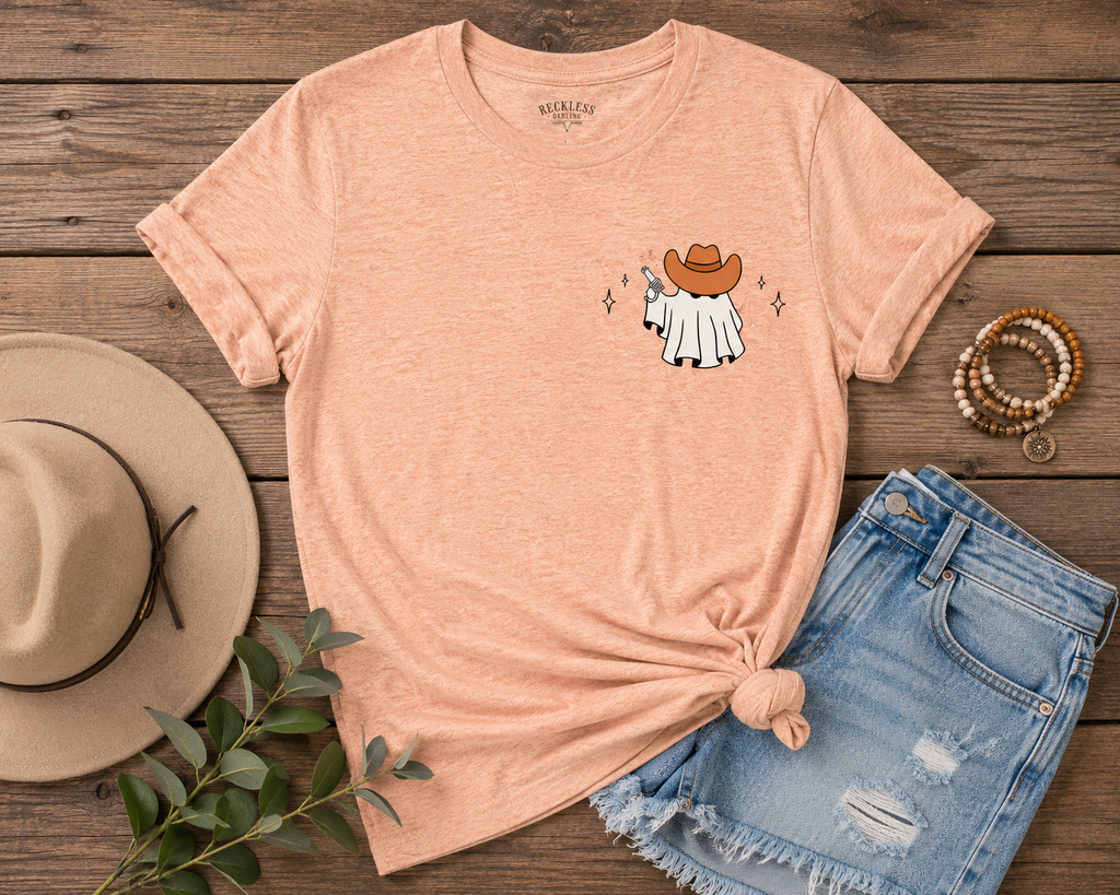 Creepin' It Country Tee — Cowboy Ghost Graphic T-Shirt