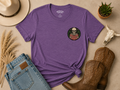 Outlaw Literature Society Tee — Skull Reading Graphic T-Shirt