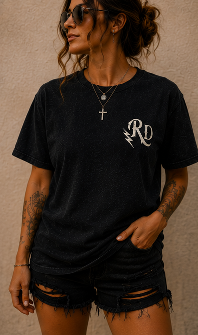 Cemetery Social Club Graphic Tee — Raven Moon Vintage Horror T-Shirt