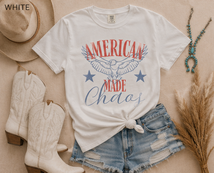 American Made Chaos Graphic Tee