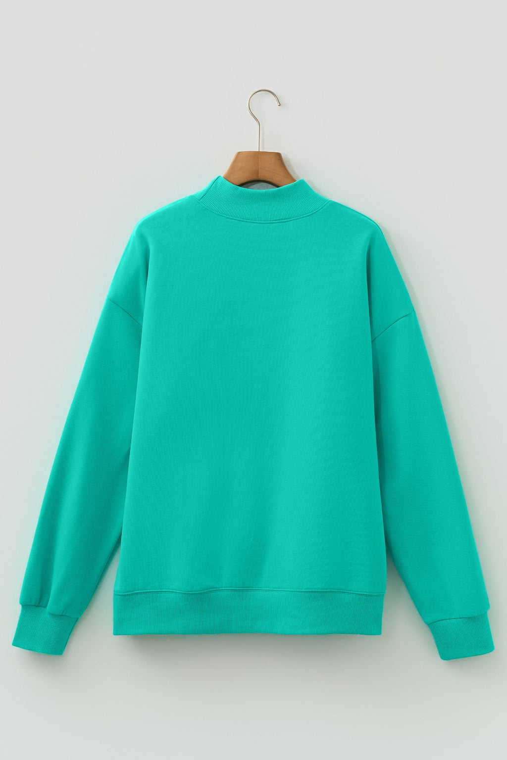 Oversized Blessed Embroidered Sweatshirt — Christian Faith Sweatshirt | Cozy Dopamine Fashion