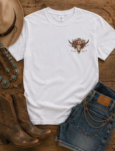 Pretty But Feral Skull T-Shirt