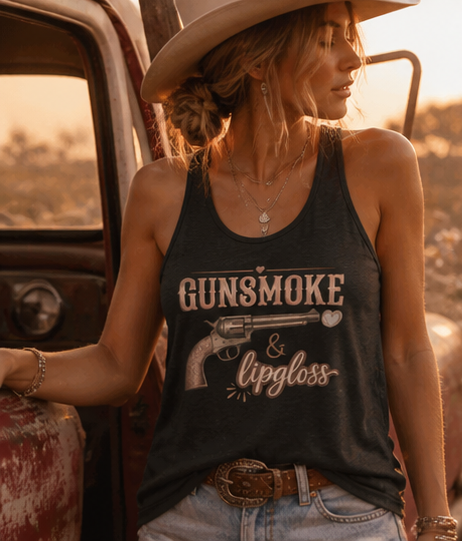 Gunsmoke & Lipgloss Tank 🌵