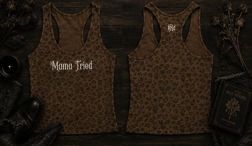 Mama Tried Women’s Leopard print Tank Top