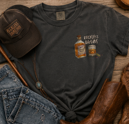 Cowboy Tears Whiskey T-Shirt — “I Love the Taste of Cowboy Tears” Graphic Tee